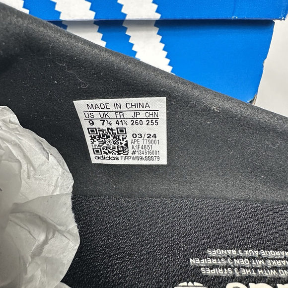 New Adidas Women's Rivalry Mule Slip On Core Black IF4651 Womens Size 9 - Picture 8 of 10